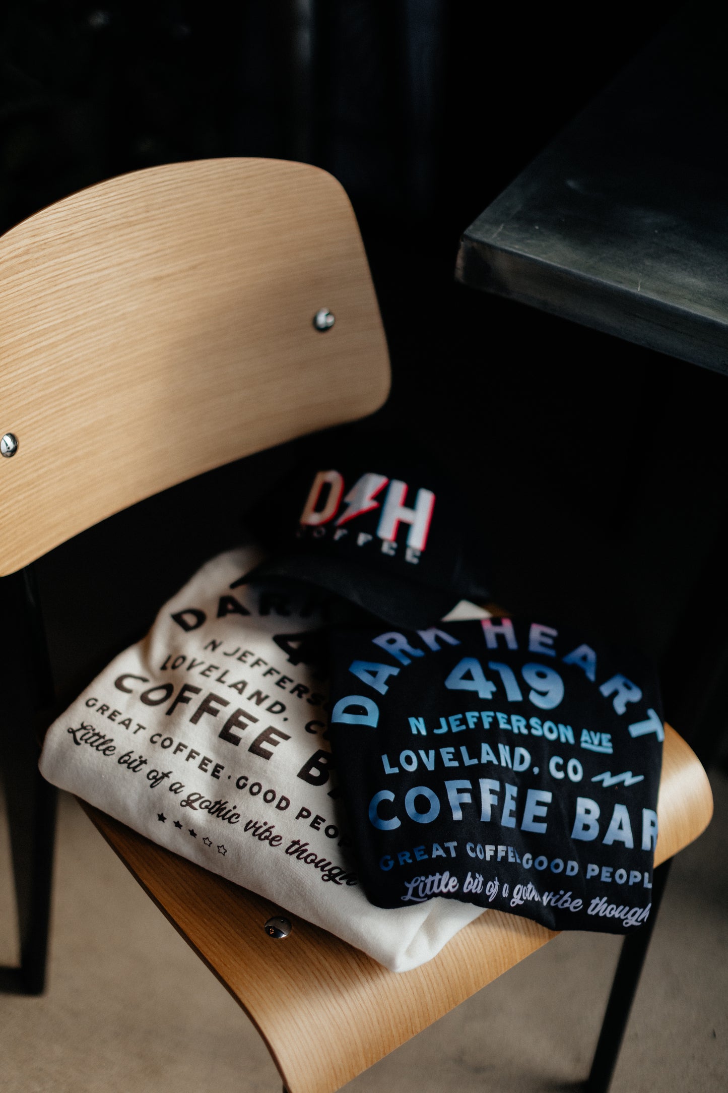 Dark Heart 3 Star Review Tee