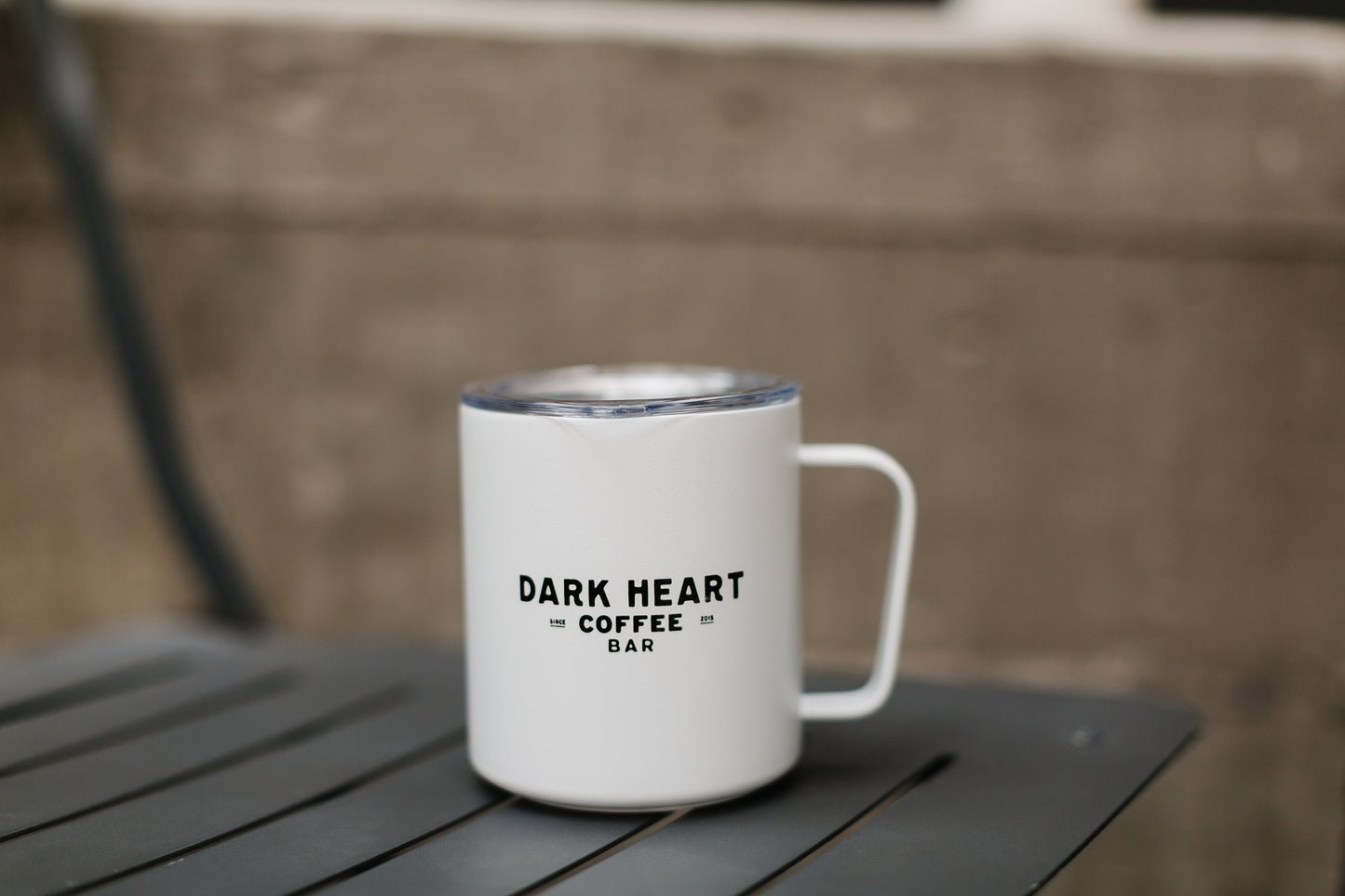 Dark Heart Superb Owl 12 oz. White MiiR Camp Cup
